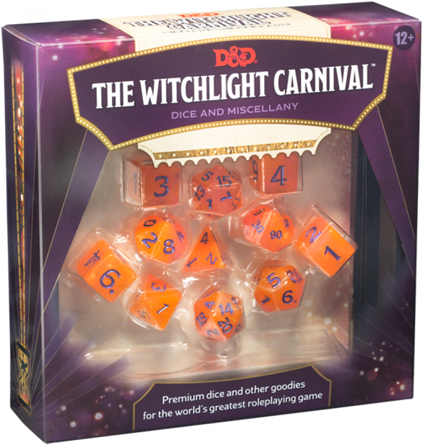 Dungeons & Dragons: The Witchlight Carnival Dice & Miscellany