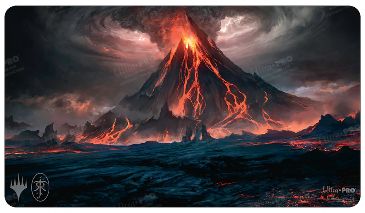 Ultra Pro: Magic the Gathering - The Lord of the Rings - Tales of Middle-Earth - Playmat - Mount Doom