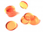 Crafters: Znaczniki akrylowe - Pomarańczowe okrągłe (10)