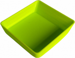 Geekmod: Kwadratowy pojemnik na żetony - zielony