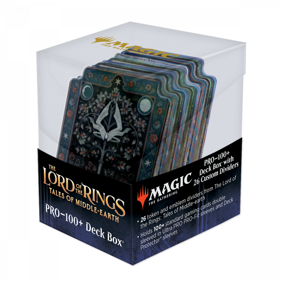 Ultra Pro: Magic the Gathering - Lord of the Rings - Tales of Middle-earth - Token Dividers with Deck Box