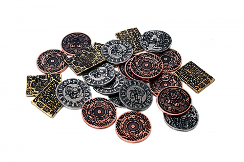 Metalowe monety - Amerindian (zestaw 24 monet)