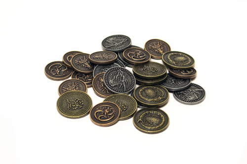 Metalowe Monety - Forged Dragon (zestaw 24 monet)