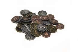 Metalowe Monety - Forged Dwarven (zestaw 24 monet)