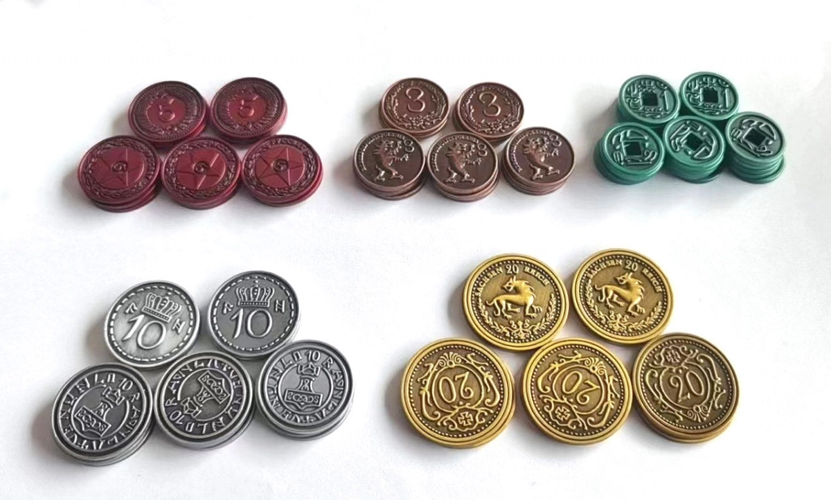 Scythe: Expeditions Metal Coins