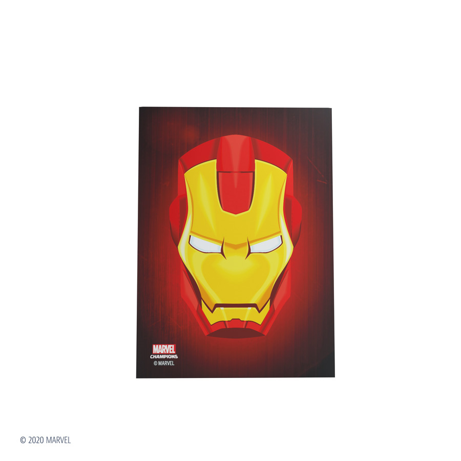 Gamegenic: Marvel Champions Art Sleeves (66 mm x 91 mm)  Iron Man 50+1 szt. 