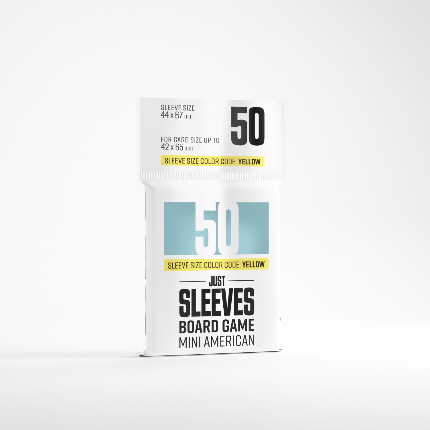 PRIME Mini American- Sized Sleeves: 44 x 67 mm (50)