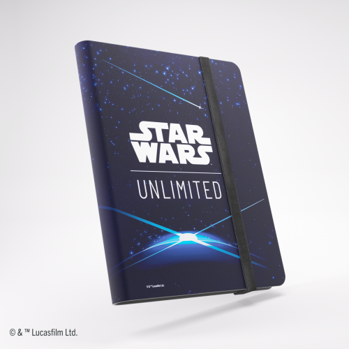 Gamegenic: Star Wars Unlimited Card Game - 18-Pocket Album - Card Back Blue