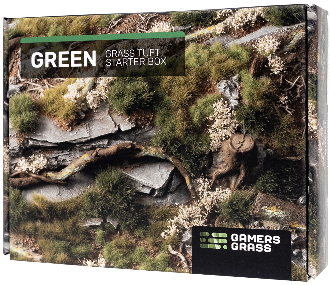 Gamers Grass: Tuft Starter Box (Erba Secca) – Set Base Per Diorami E Modellismo Con Ciuffi D'Erba, Pinzette, Colla PVA E Guida - 4