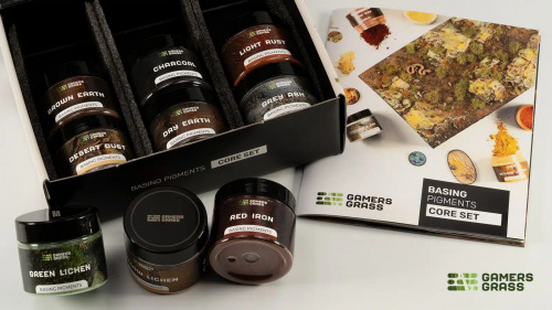Gamers Grass: Basing Pigments Core Set 