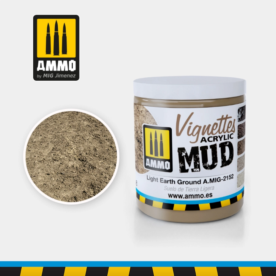 Ammo: Acrylic Mud - Vignettes - Light Earth Ground (100 ml)