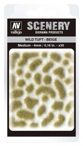 Vallejo: SC408 - Scenery - Wild Tuft - Beige (4 mm x 35)