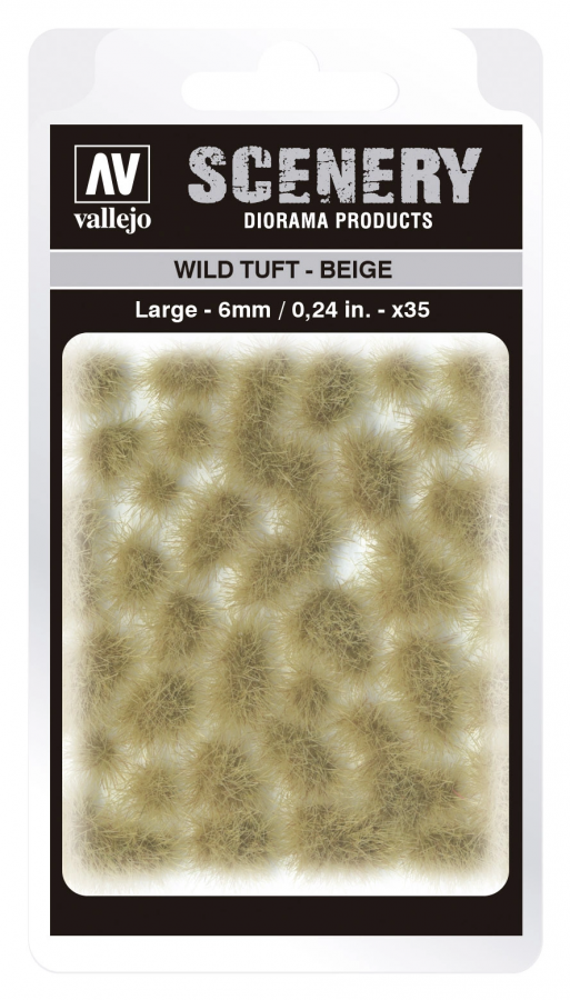 Vallejo: SC420 - Scenery - Wild Tuft - Beige (6 mm x 35)