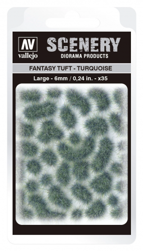 Vallejo: SC432 - Scenery - Fantasy Tuft - Turquoise (6 mm x 35)