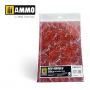 Ammo: Red Marble - Square Die-Cut Marble Tiles (2)