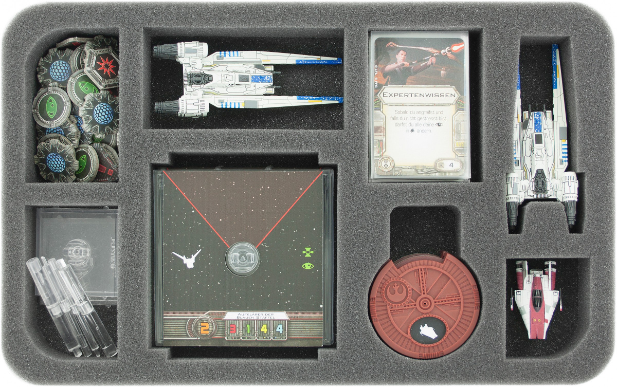 Feldherr Gąbka na figurki X-Wing: U-Wing, ships and accessories (8 otworów)
