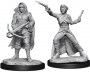 WizKids Deep Cuts: Unpainted Miniatures - Bounty Hunter & Outlaw