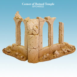 Umbra Turris: Corner of a Ruined Temple