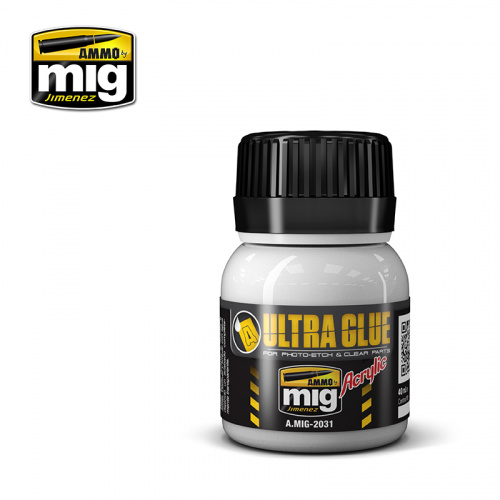 Ammo: Ultra Glue for Photo-etch & Clear Parts - Acrylic Waterbase Glue (40 ml)