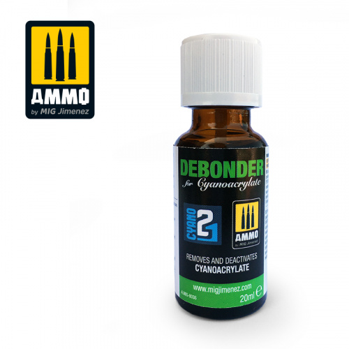 Ammo: Debonder for Cyanoacrylate (20 ml)