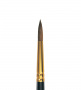 Roubloff: Kolinsky Syntetic - Round Brush 1S15-00 (Black & Gold)