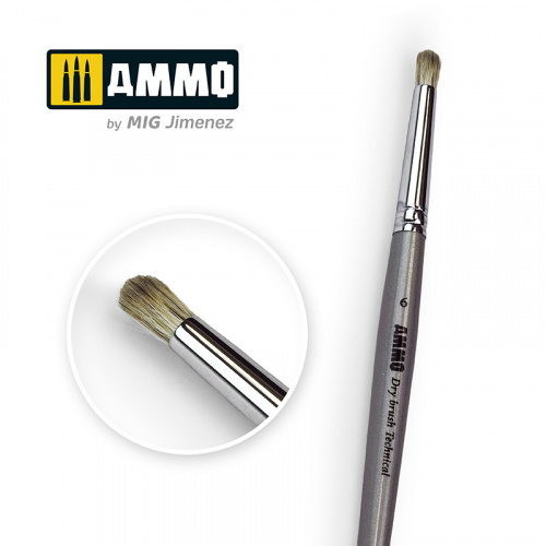 Ammo: Technical Brush - Drybrush 6