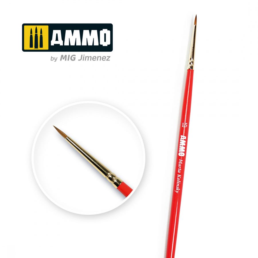 Ammo: Marta Kolinsky Brush 1.5