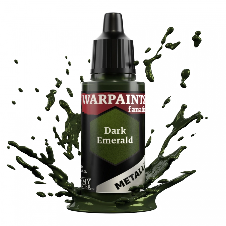 The Army Painter: Warpaints - Fanatic - Metallic - Dark Emerald