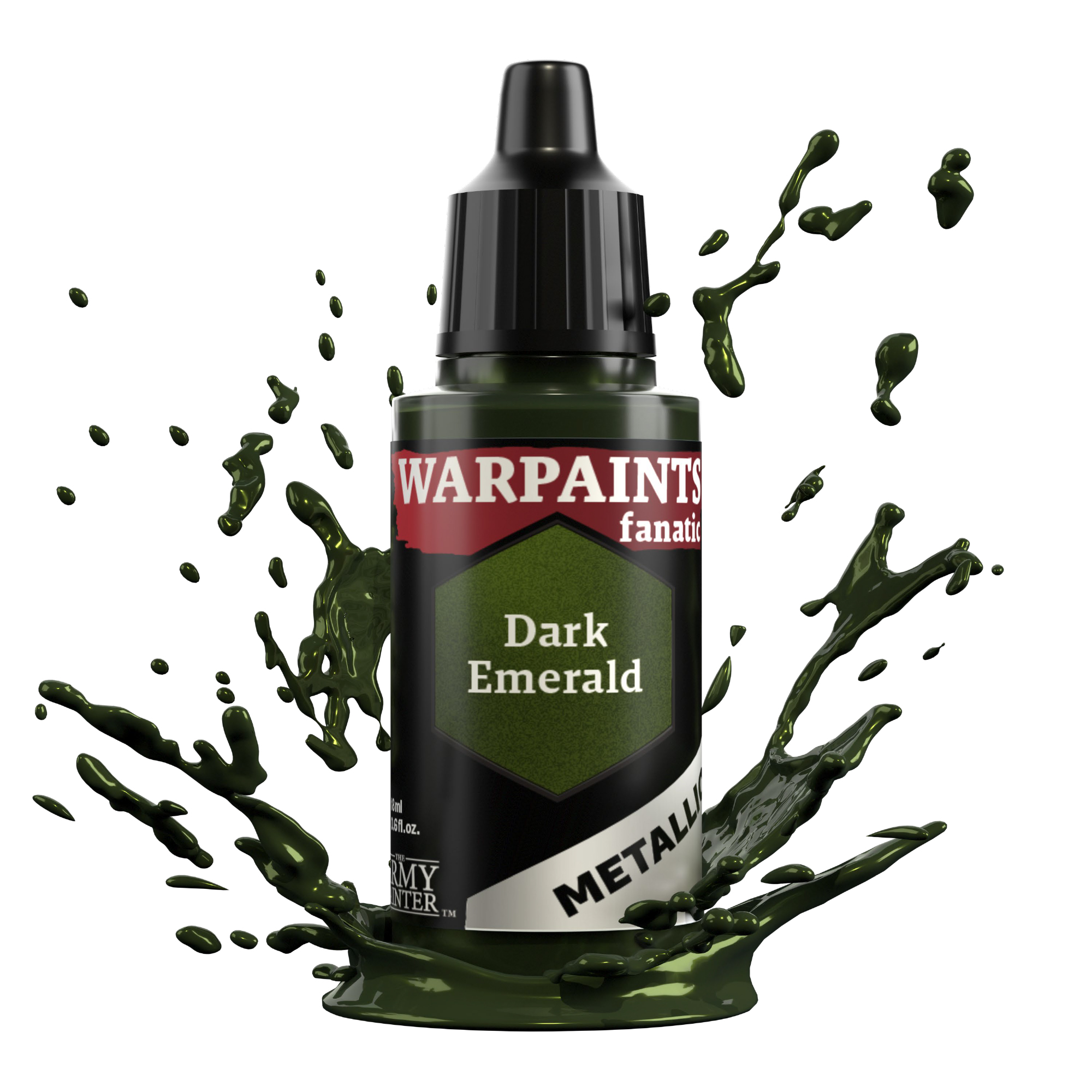 The Army Painter: Warpaints - Fanatic - Metallic - Dark Emerald