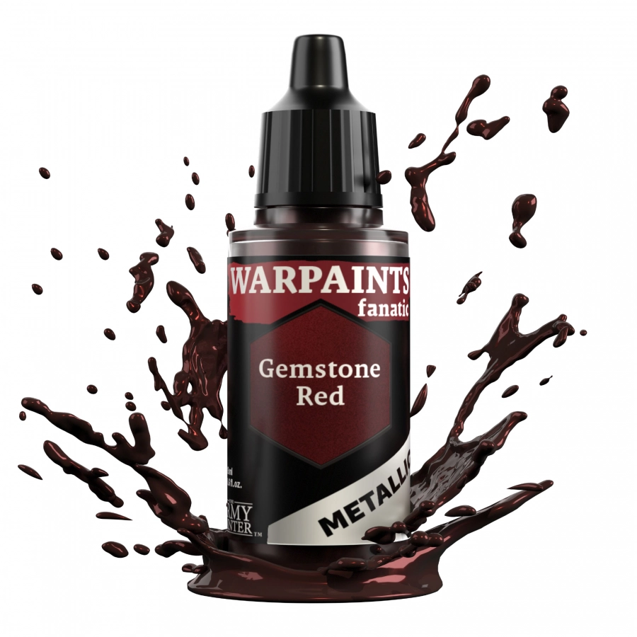 The Army Painter: Warpaints - Fanatic - Metallic - Gemstone Red