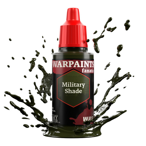 The Army Painter: Warpaints - Fanatic - Wash - Military Shade