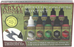  The Army Painter: Warpaints Metallics - Colours Paint Set 