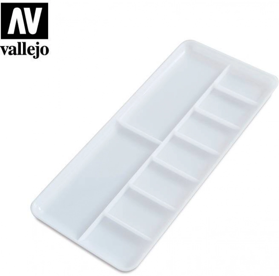 Vallejo: HS121 - Rectangular palette (18 ml)x8,5 cm