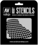 Vallejo: ST-SF003 - Stencils - Distorted Honeycomb