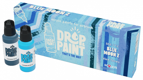  Scale 75: Drop Paint - Blue Moon 2