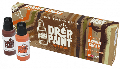  Scale 75: Drop Paint - Sugar Brown