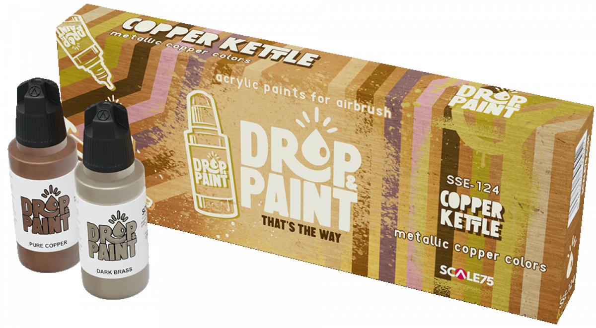 Scale 75: Drop Paint - Copper Kettle