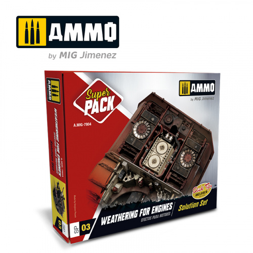 Ammo: Super Pack - Weathering for Engines Solution Set