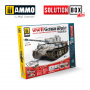 Ammo: Solution Box Mini 17 - WWII German Winter Vehicles - Colors and Weathering System