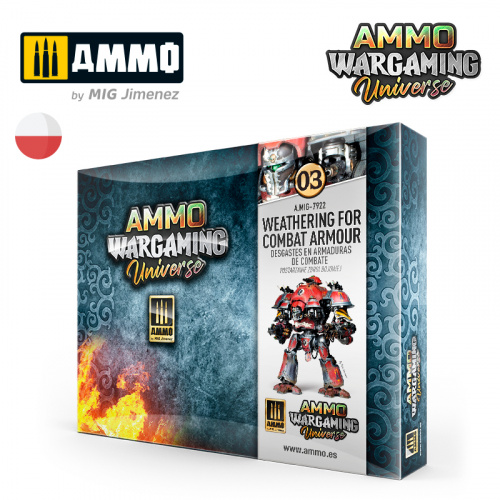 Ammo: Wargaming Universe 03 - Weathering for Combat Armour - Postarzanie zbroi bojowej
