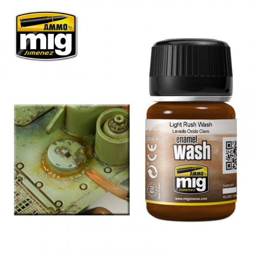Ammo: Enamel Wash - Light Rust Wash