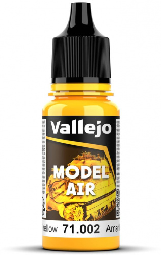 Vallejo: 71.002 - Model Air - Medium Yellow (17 ml)