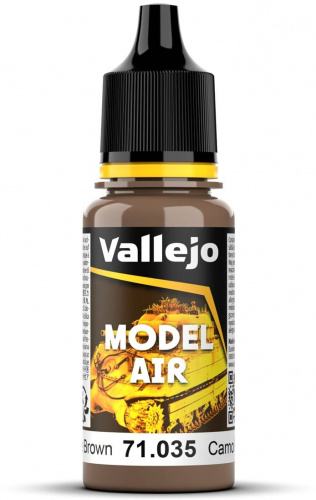 Vallejo: 71.035 - Model Air - Camouflage Pale Brown (17 ml)