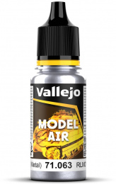 Vallejo: 71.063 - Model Air - Metallic - Silver (17 ml)