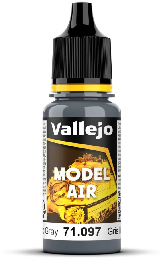 Vallejo: 71.097 - Model Air - Medium Gunship Gray (17 ml)