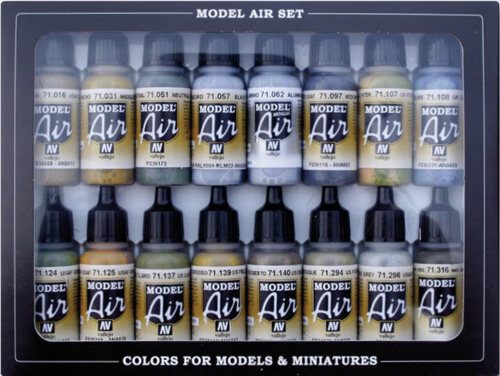 Vallejo: 71.185 - Model Air - WWII USAAF Aircraft (16x17 ml)