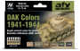 Vallejo: AFV - DAK Colors 1941-1944 6x17