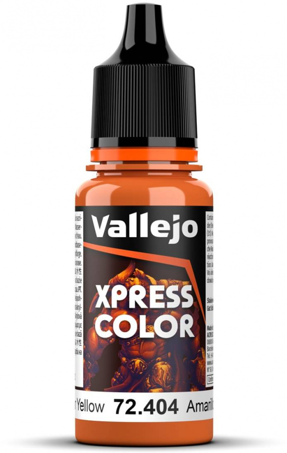 Vallejo: 72.404 - Xpress Color - Nuclear Yellow (18 ml)