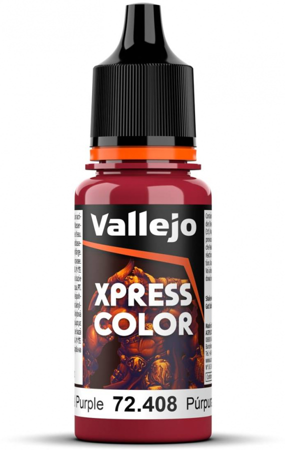 Vallejo: 72.408 - Xpress Color - Cardinal Purple (18 ml)