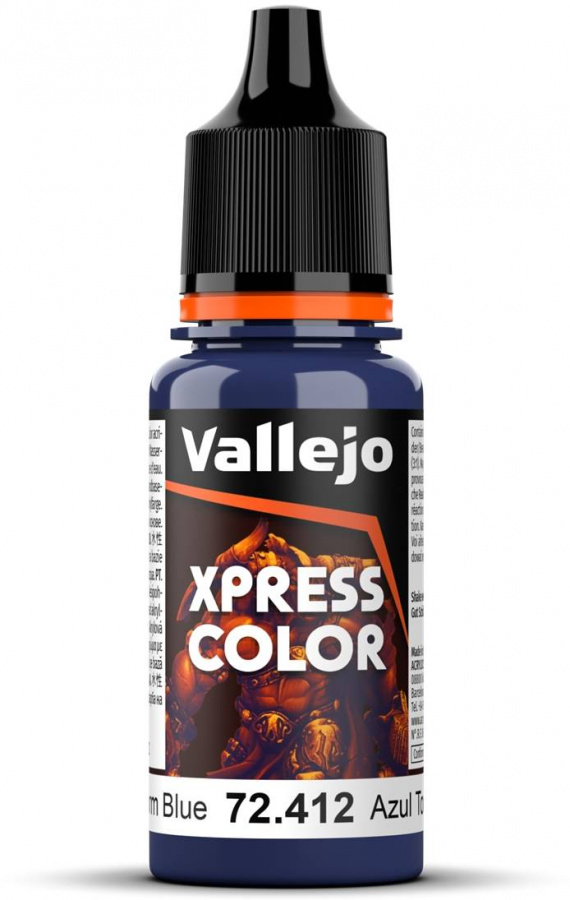 Vallejo: 72.412 - Xpress Color - Storm Blue (18 ml)